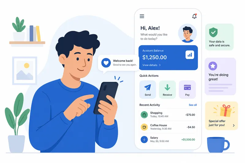 Example result for Flat Vector App Illustration