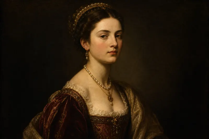 Example result for Oil Painting Renaissance Portrait