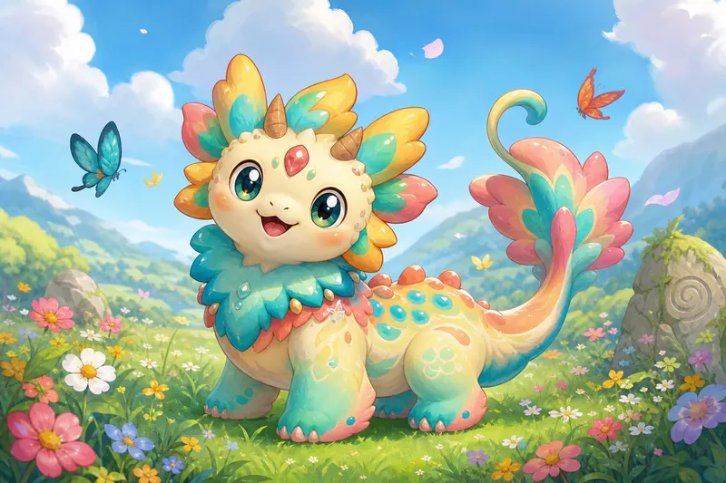 Example result for Pokemon Inspired Creature