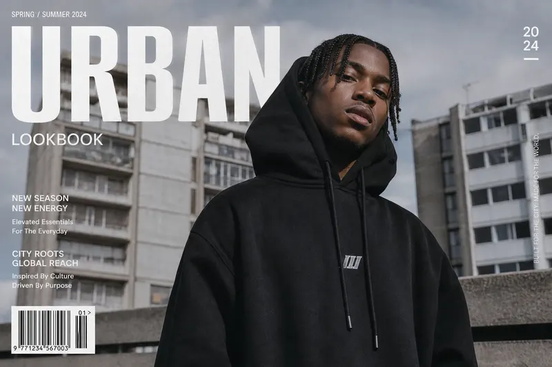 Example result for Streetwear Lookbook Cover
