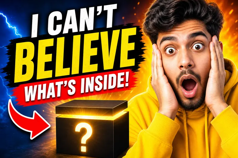 Example result for YouTube Thumbnail Generator